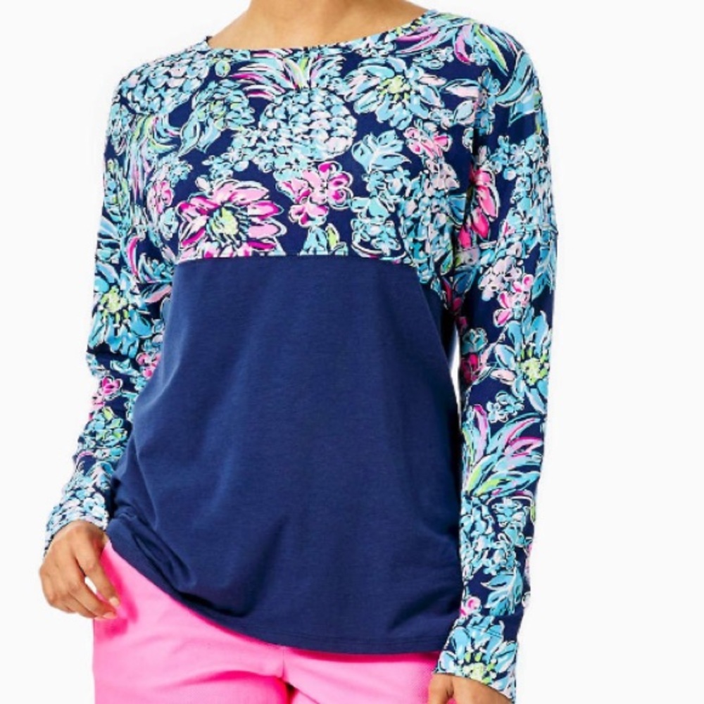 Finn top - pineapple paradise print